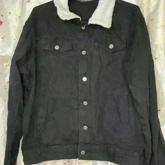 SHEIN coat with Sherpa lined collar - Picture 3 of 4